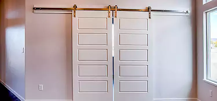 Glass Barn Door with Installation Hardware Kit Logansport